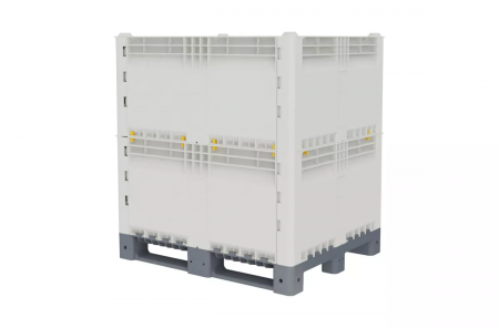 Складной коробчатый поддон DOLAV KitBin Double Height